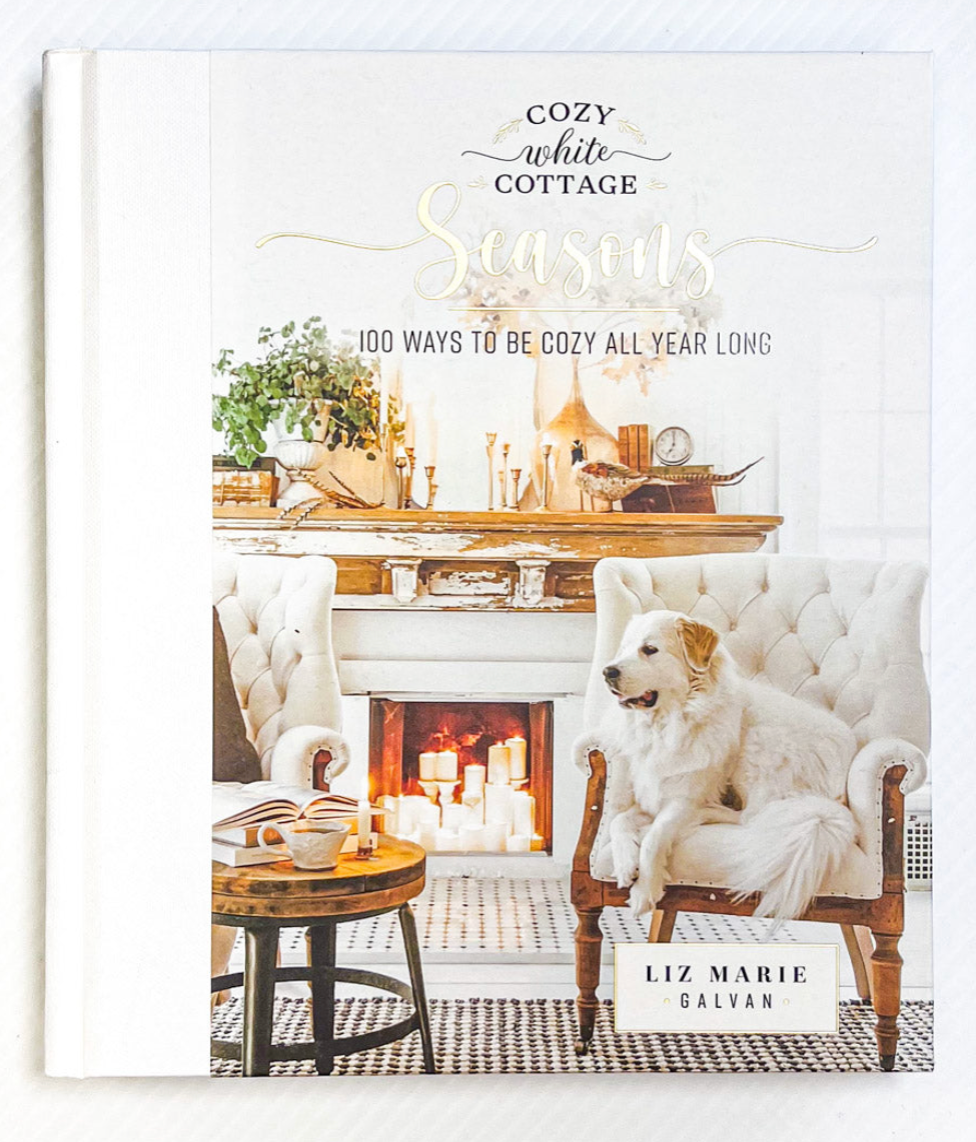 Cozy White Cottage Seasons Decorating Book