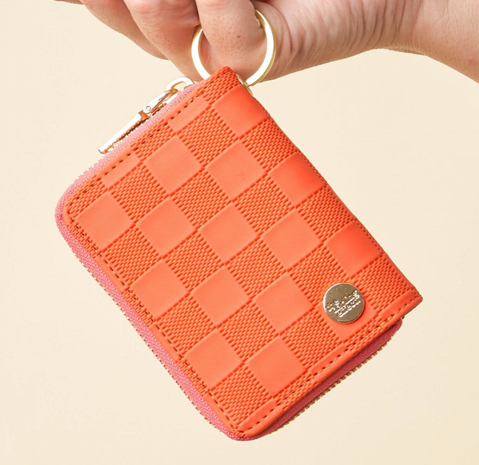 Orange ID Keyring Case