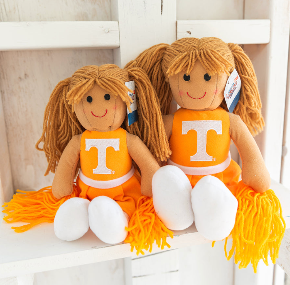 University of Tennessee Cheerleader Plush Dolls