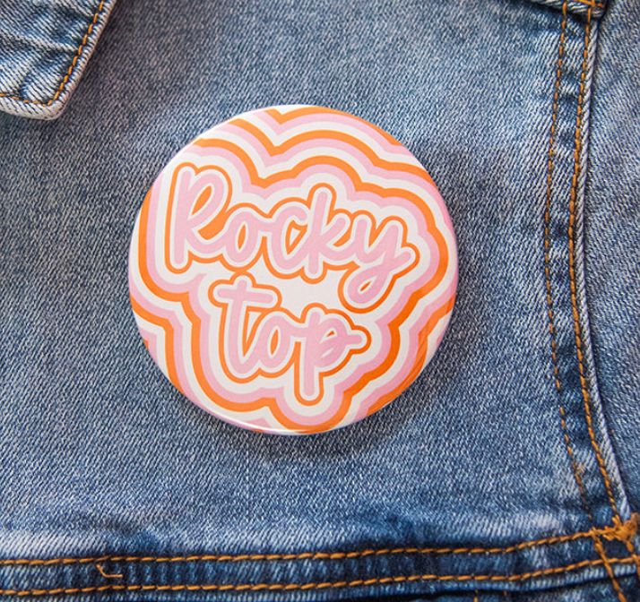 Vols Rocky Top Button