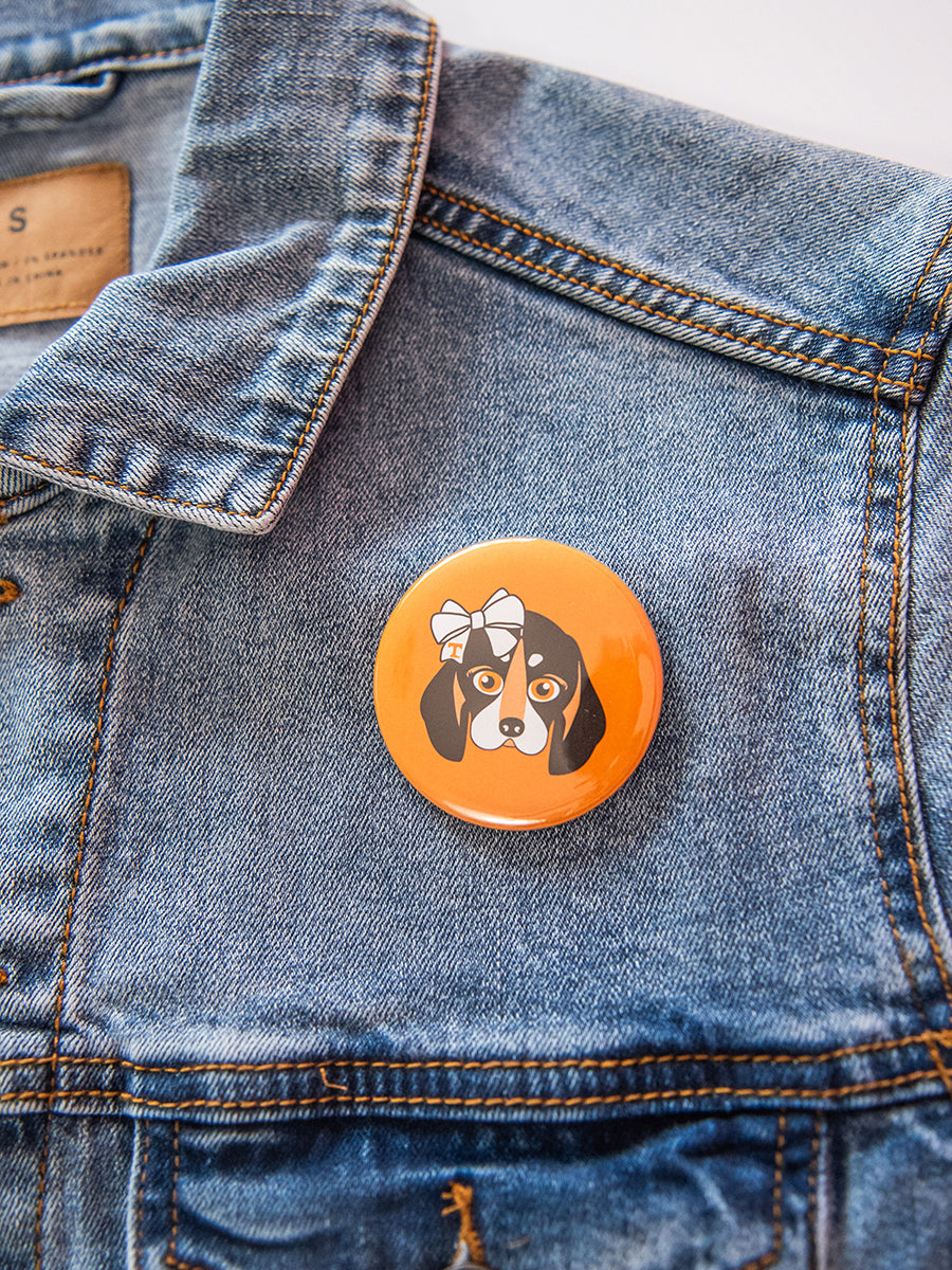 UT Mascot Smokey Button