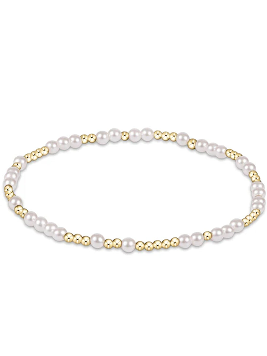 Extends Hope Unwritten Bracelet, Pearl (2 Sizes)