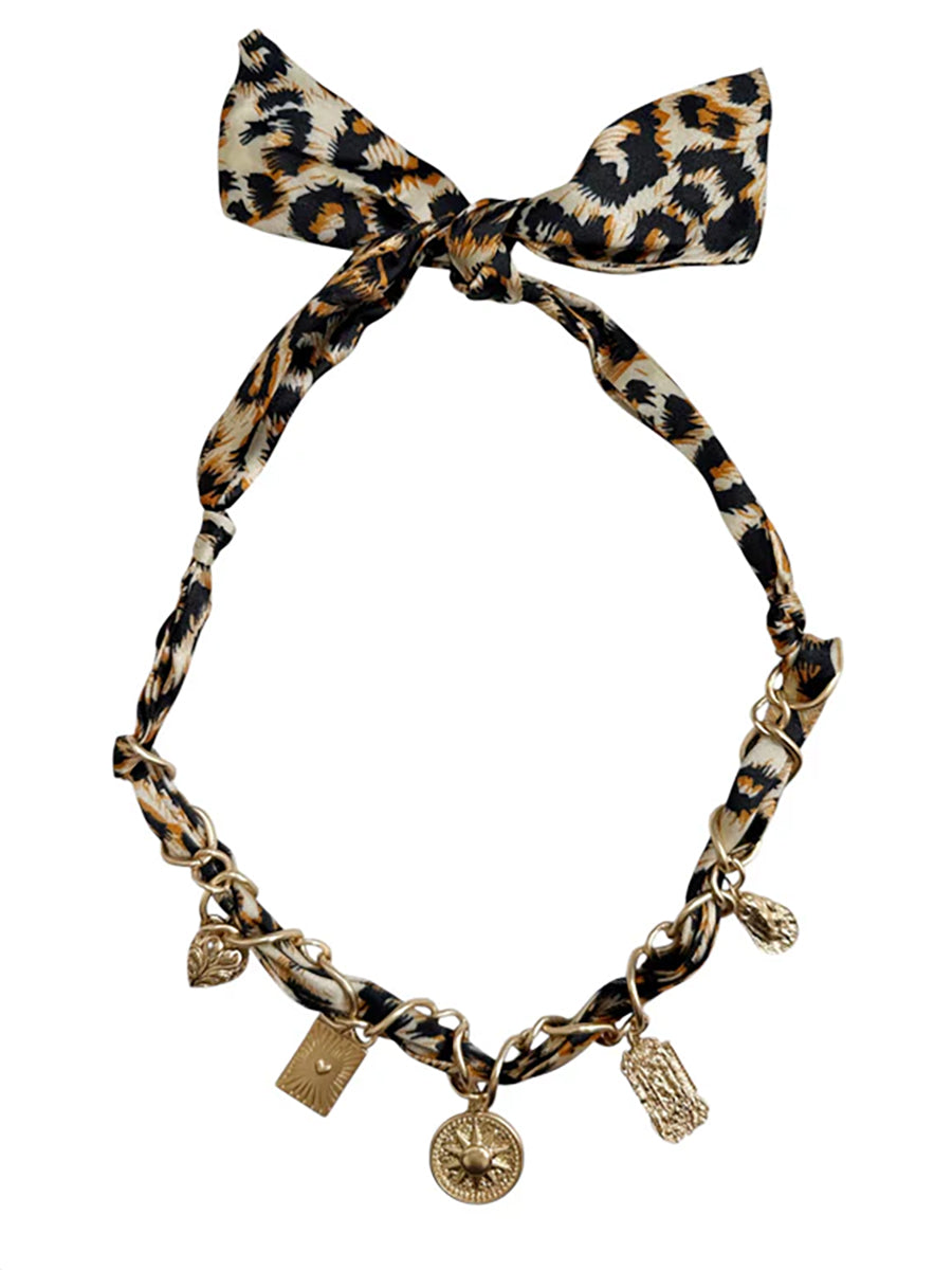 cheetah with 5 charms