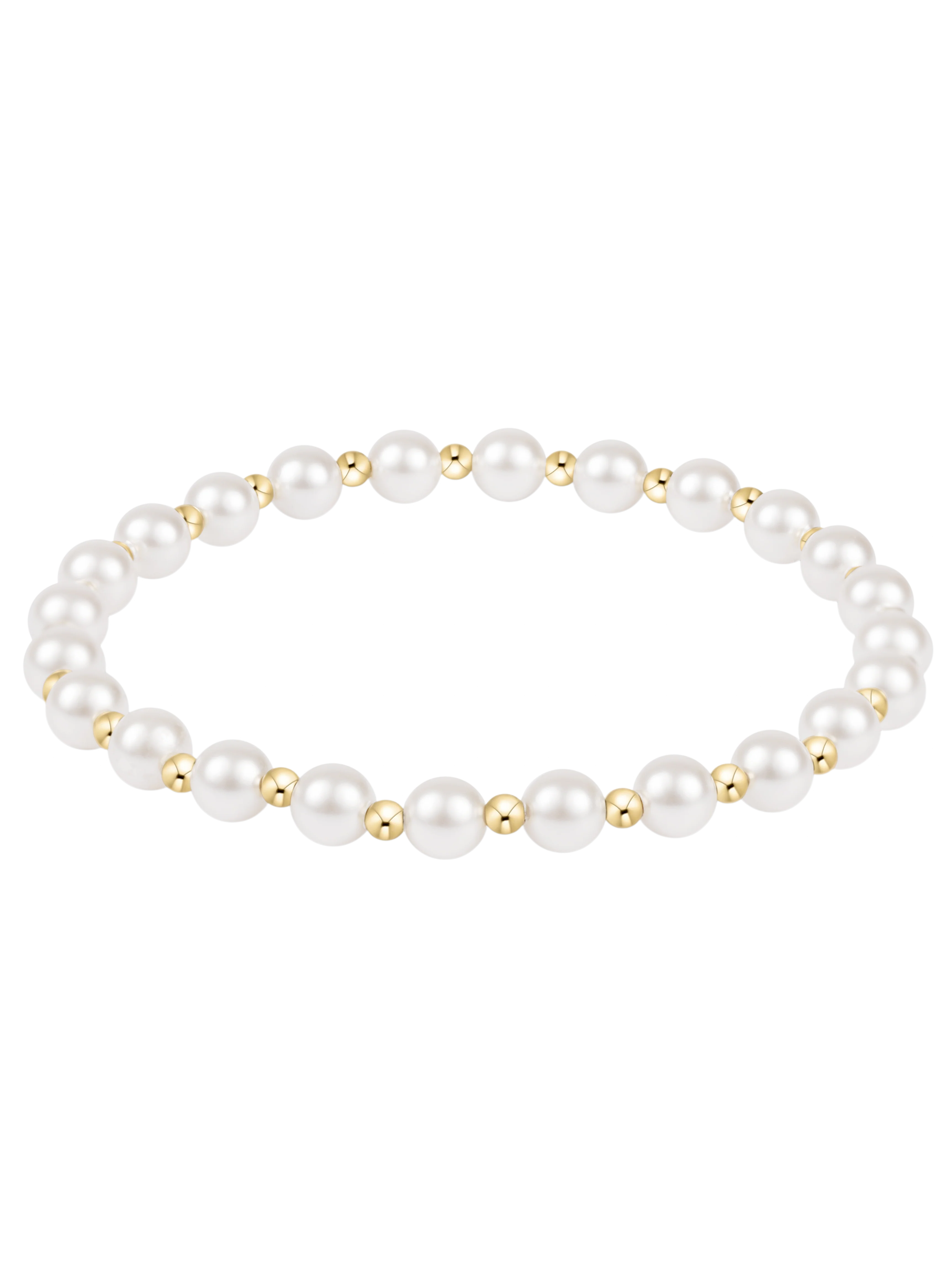 Extends Grateful Pearl Bracelet, Gold (2 Sizes)