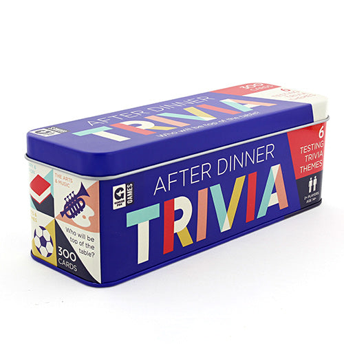 After Dinner Trivia Game