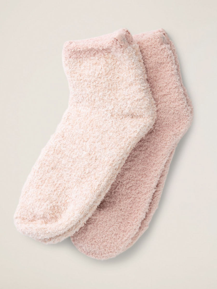 Cozy Dusty Rose Pink Socks