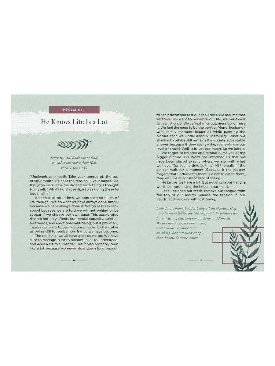 Be Still Devotional Book