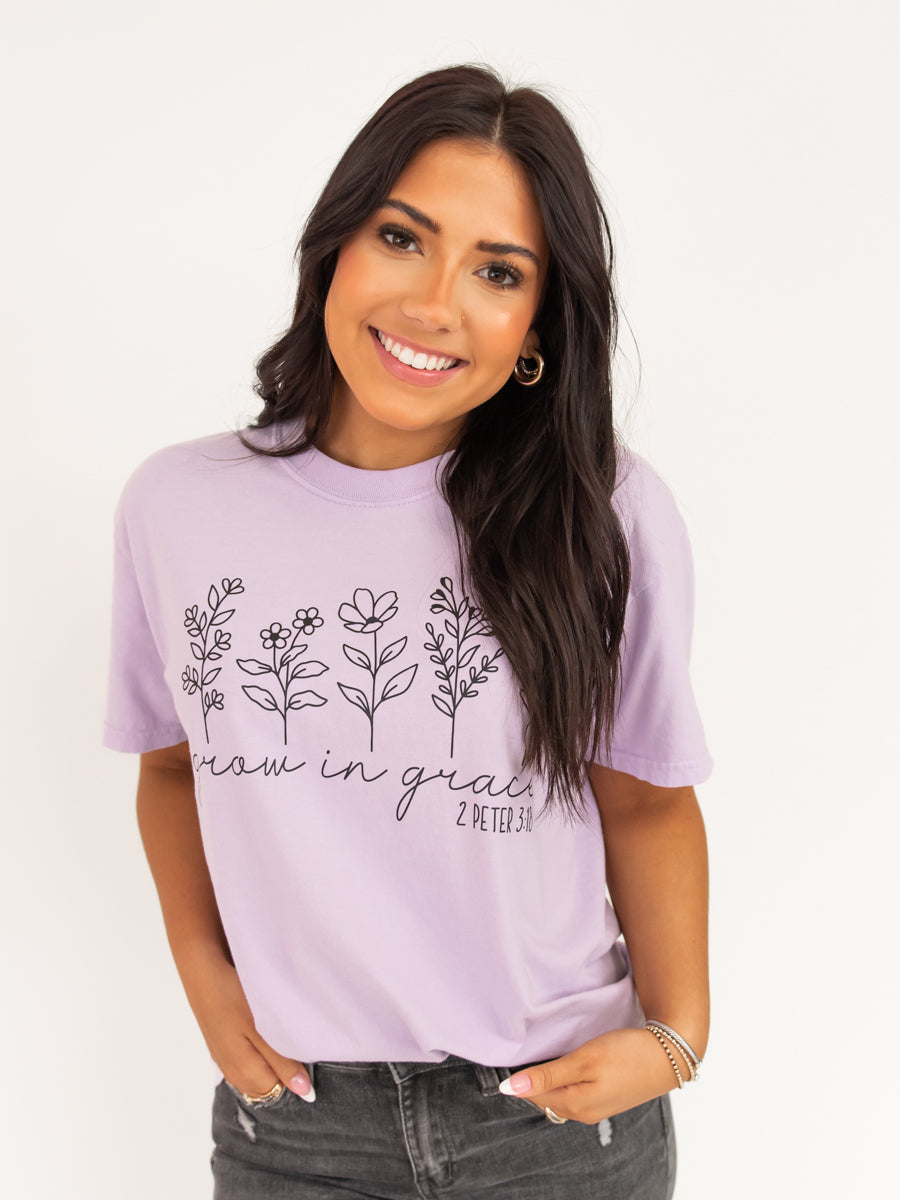 Grow In Grace Christian T-Shirt