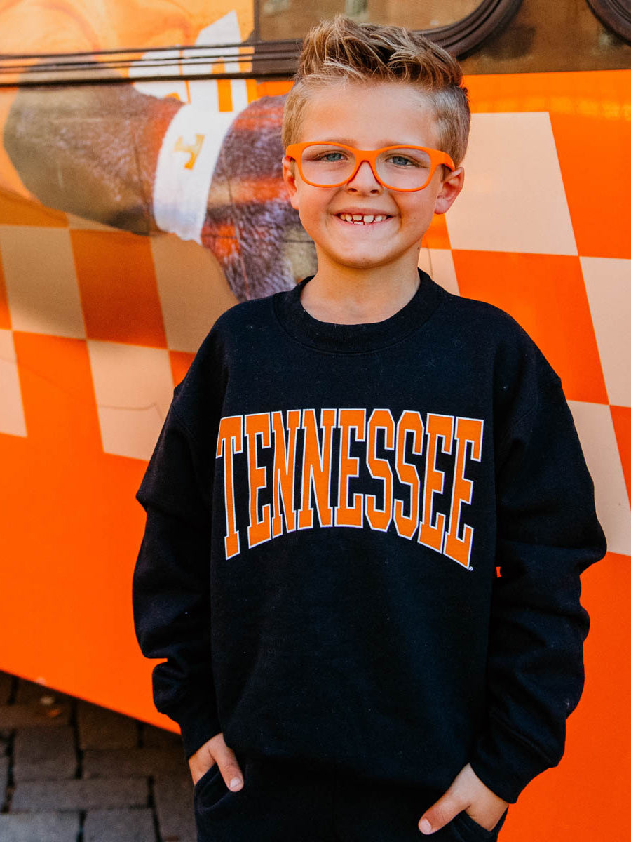 Kids Black Tennessee Sweatshirt