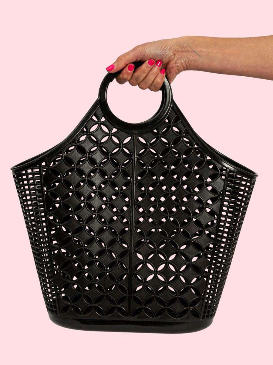 Black Durable Beach Tote