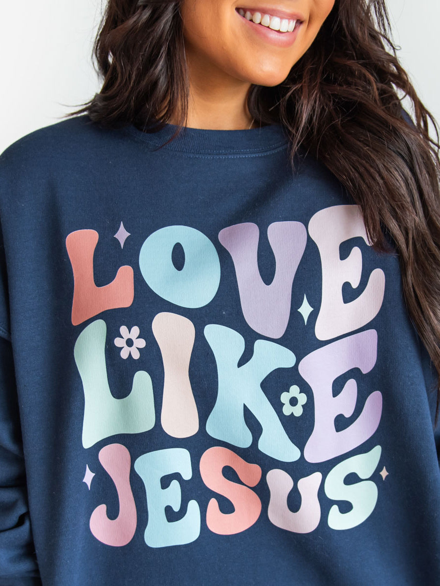 Navy Blue Christian Sweatshirt