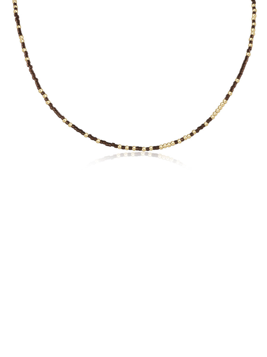 Multi Beaded Choker by E-Newton