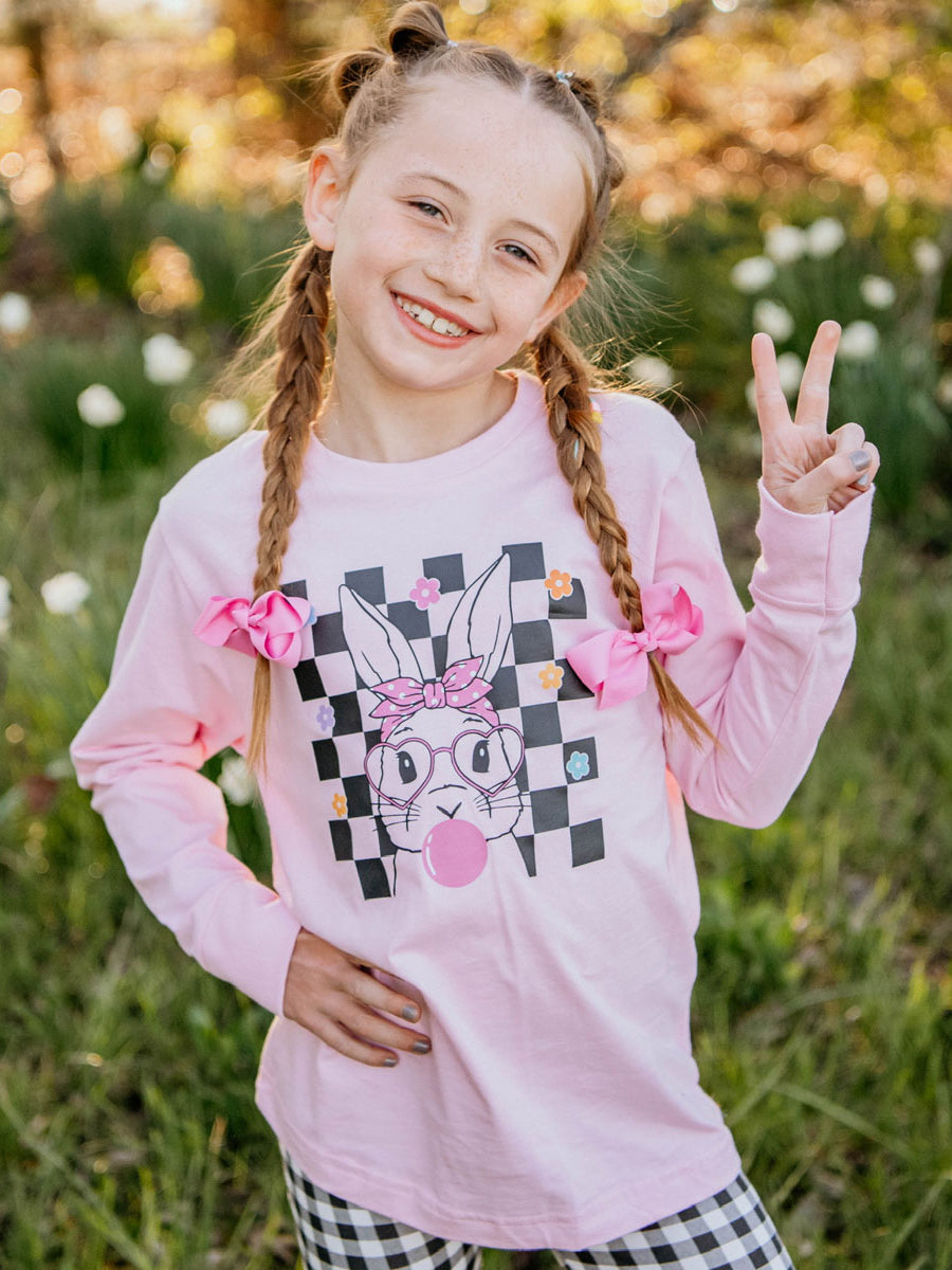 Bunny Bubble Long-Sleeve T-Shirt, Toddler & Youth