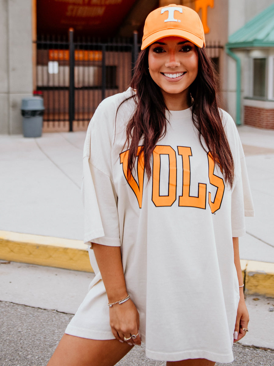 Bold Vols Block Letters Oversized Tee