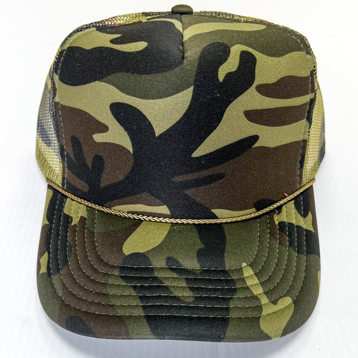 camo trucker hat