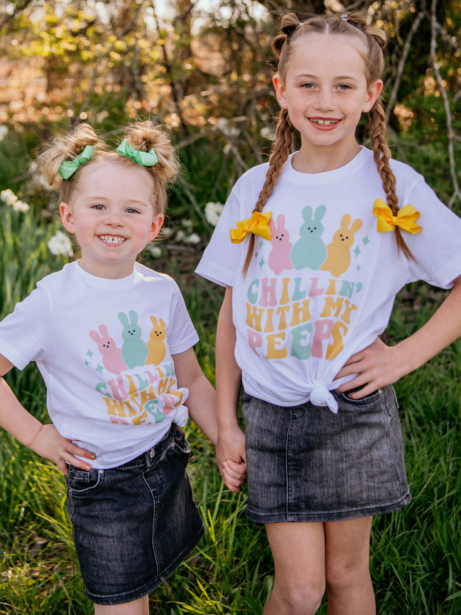 Chillin' With My Peeps Short-Sleeve T-Shirt, Toddler & Youth