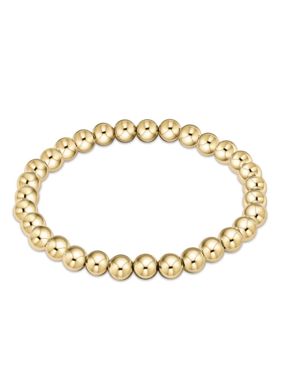 Big Gold Beaded Bracelet