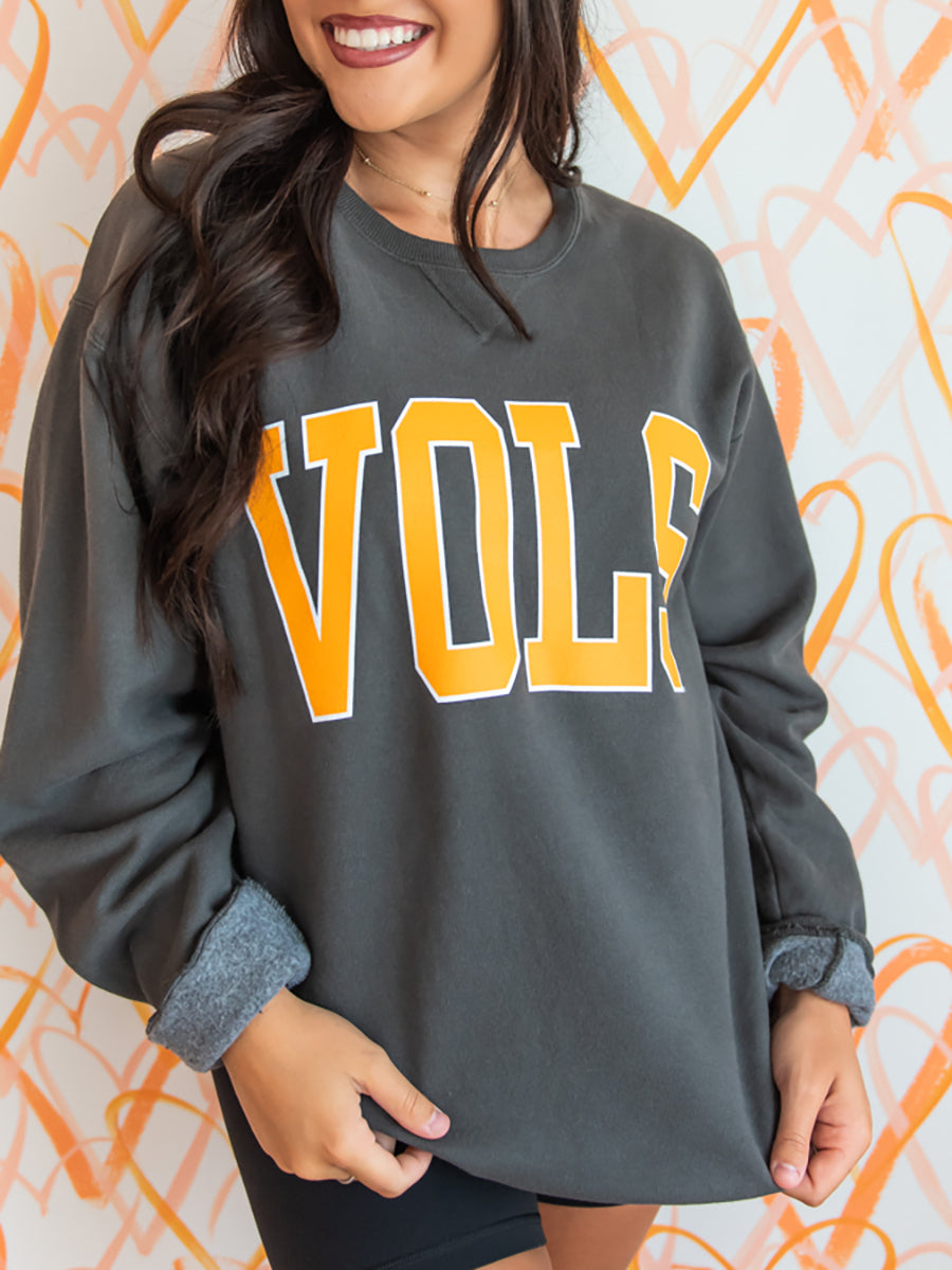 Charcoal Grey VOLS Crew