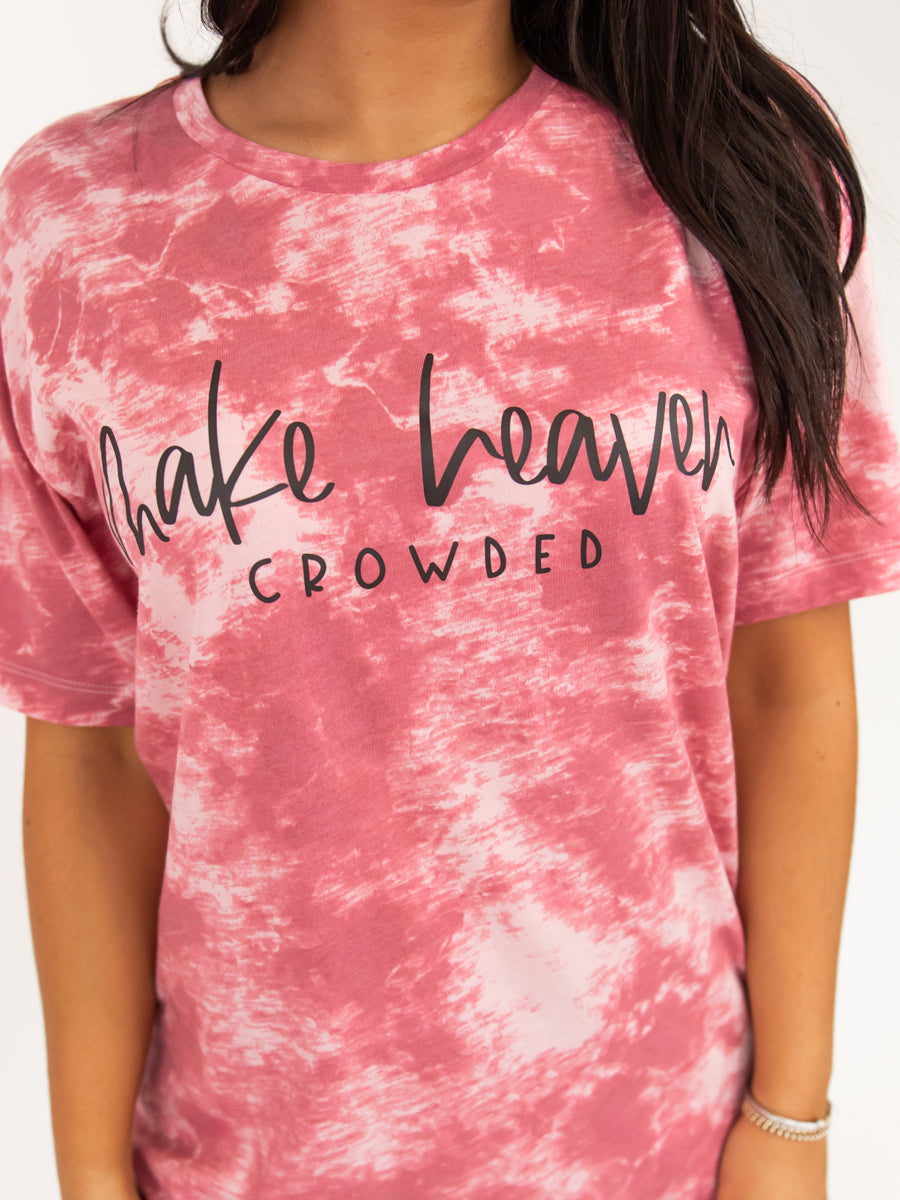 Christian Rose Colored Tie Dye Tee