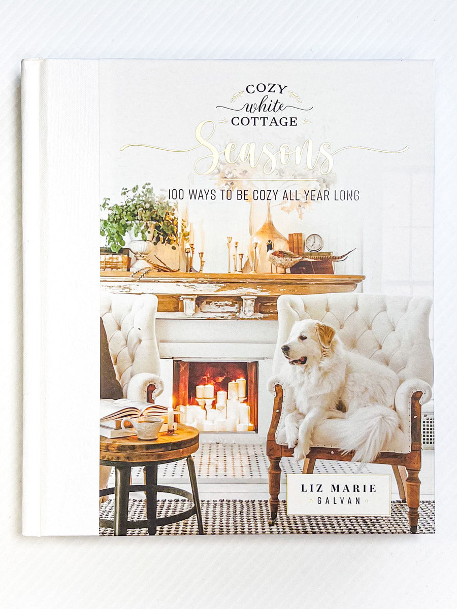 Cozy White Cottage Seasons Decorating Book