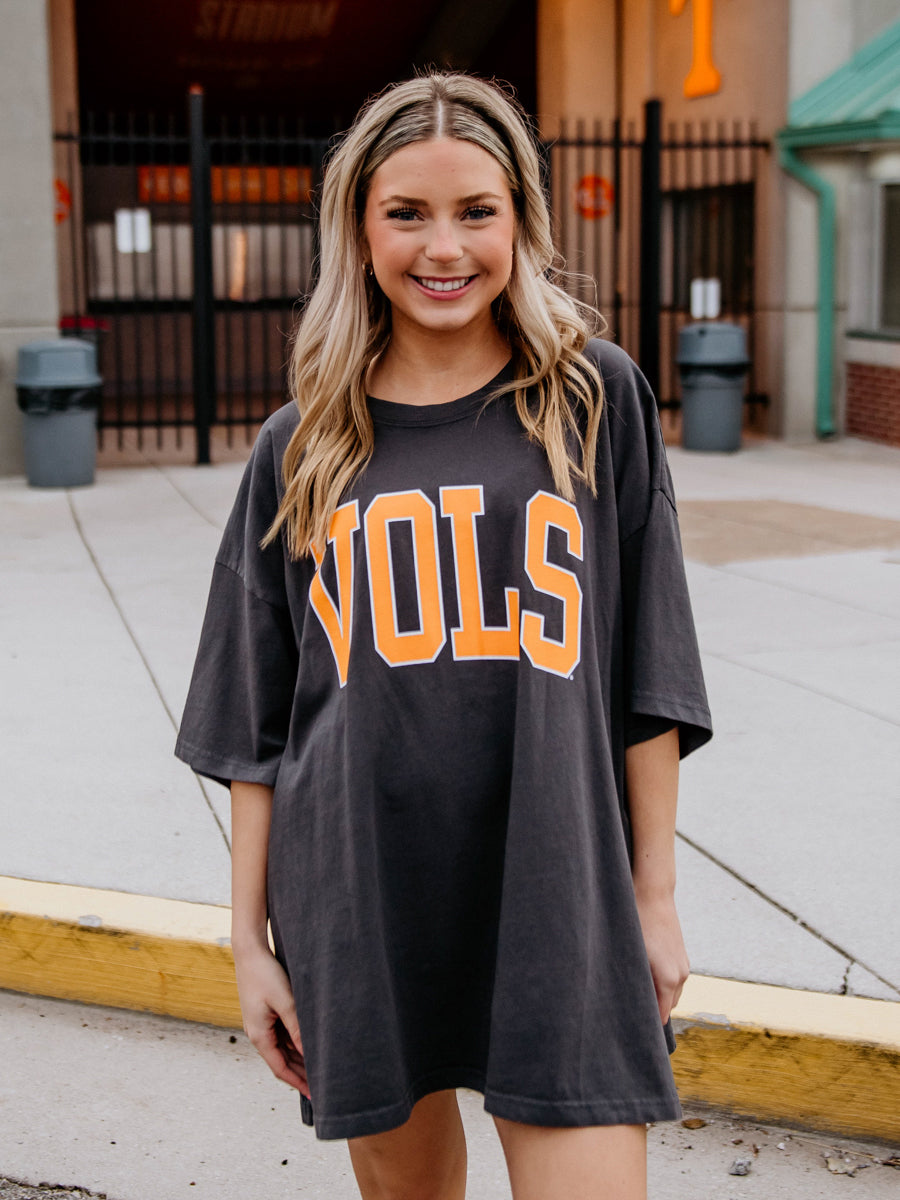 Grey VOLS Comfy Big T-Shirt