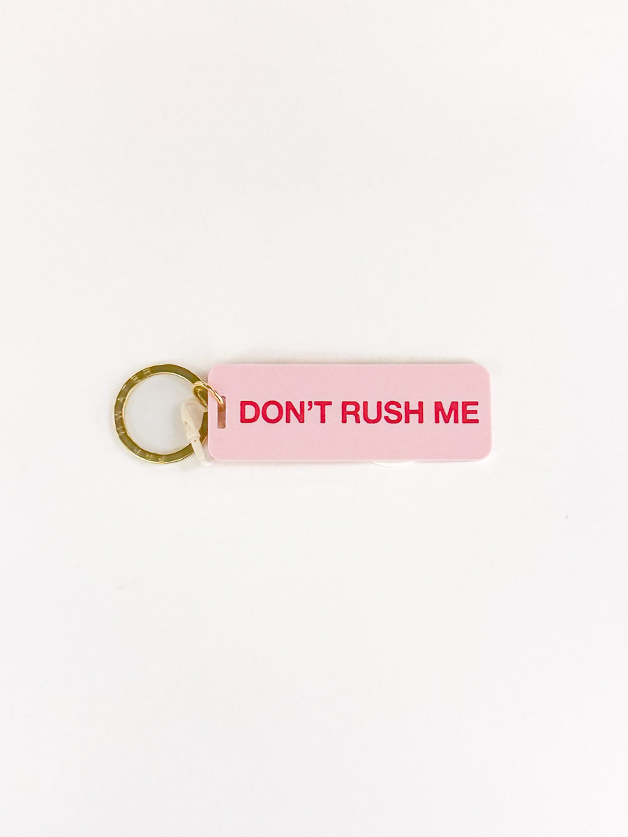 Acrylic Keychain w/ Key Ring