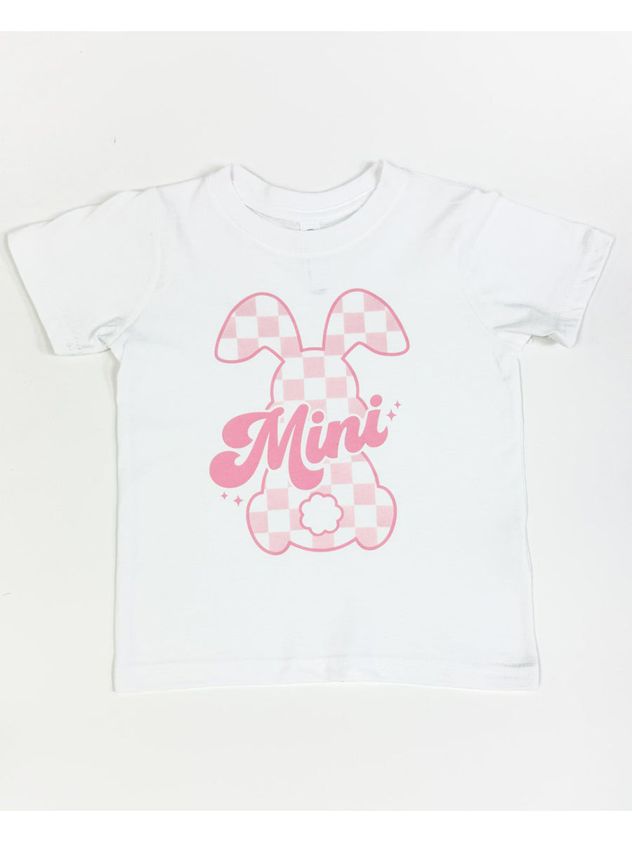 "Mini" Bunny Short-Sleeve T-Shirt, Toddler & Youth