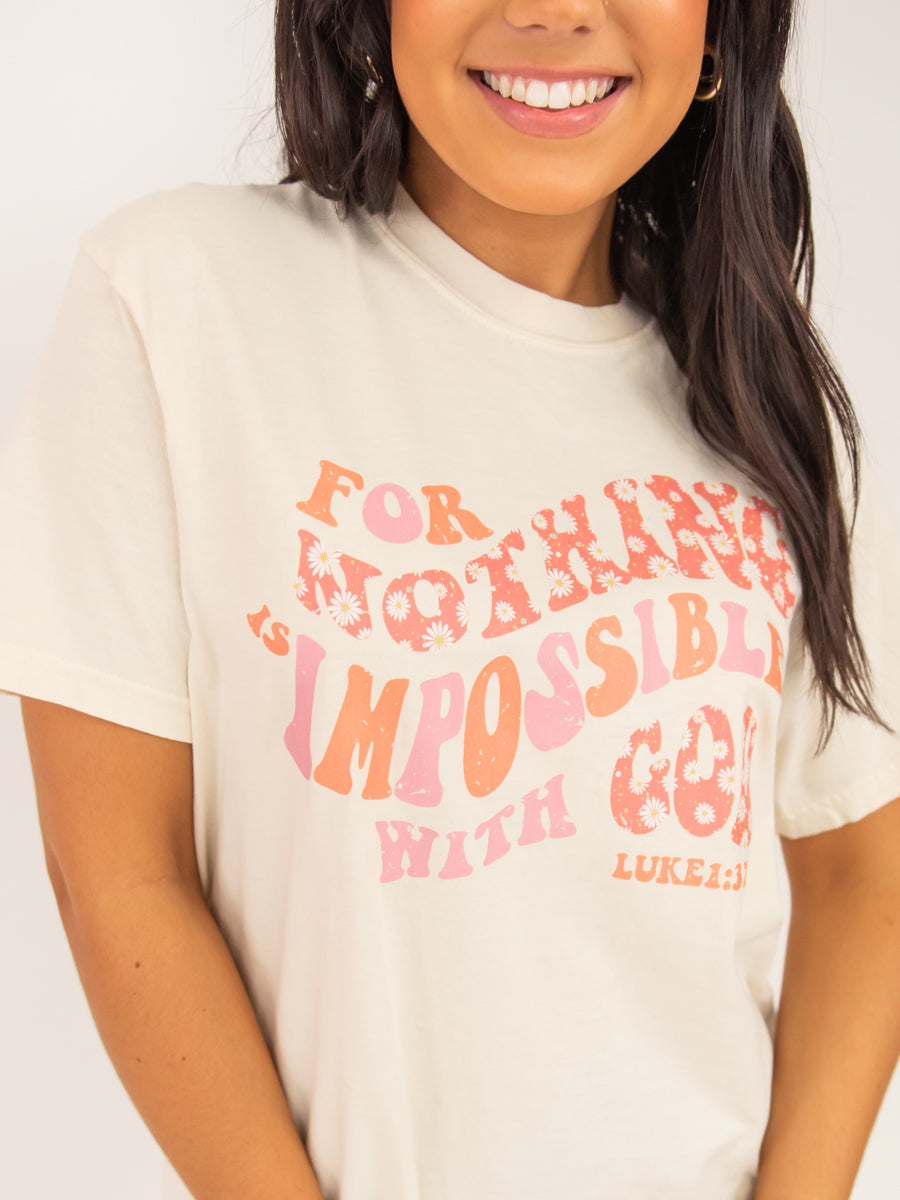 Christian Luke 1:37 T-Shirt