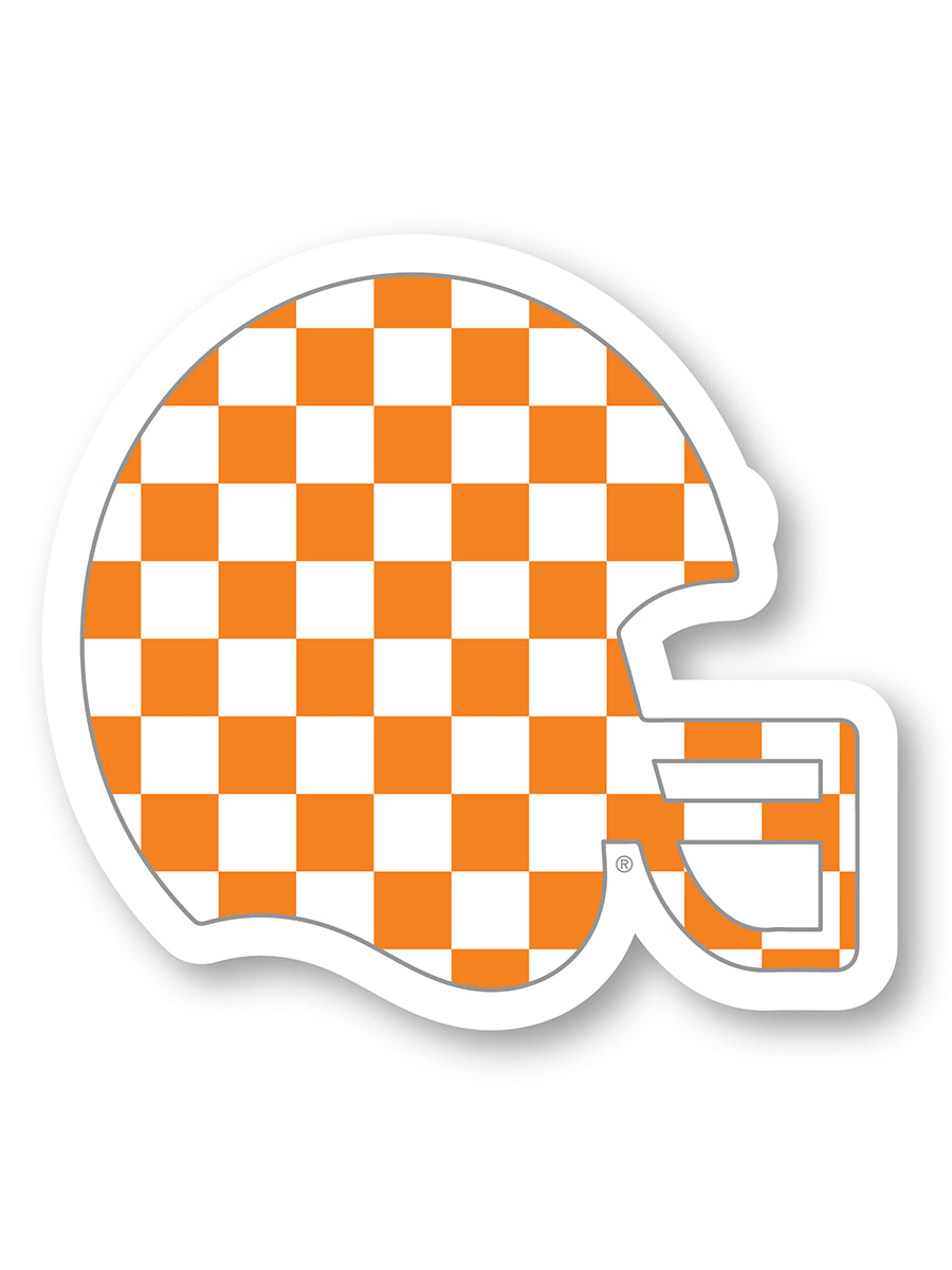 Checkerboard Helmet Sticker