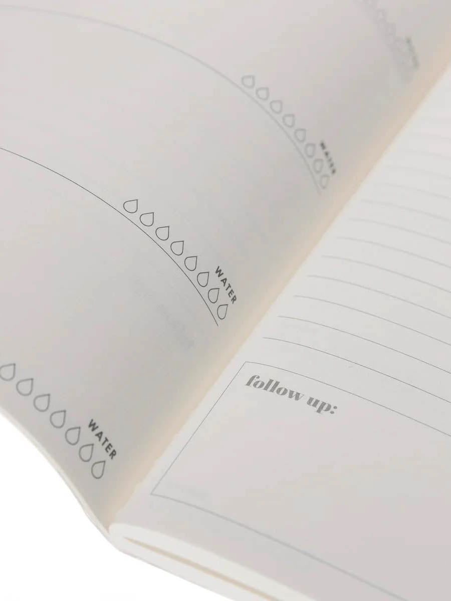 Inside view of Self Love Club Journal