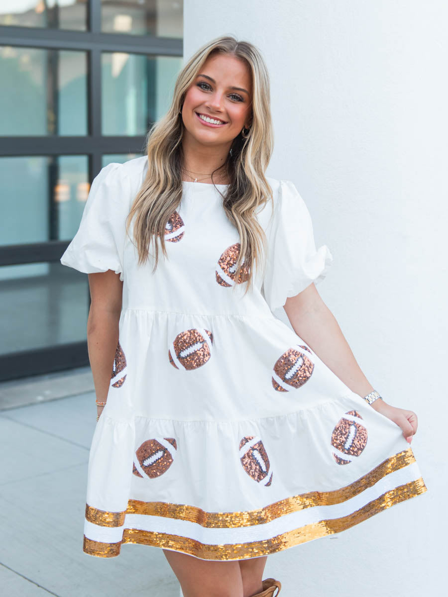 Sparkly Football Party Dress