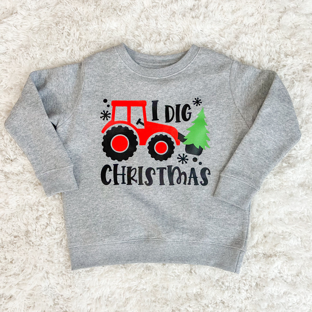 Youth & Toddler I Dig Christmas Crew