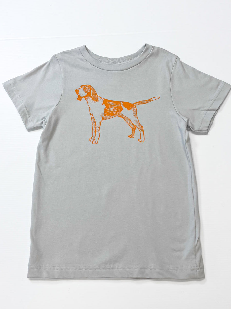 Line Drawing of UT mascot Smokey on Tee