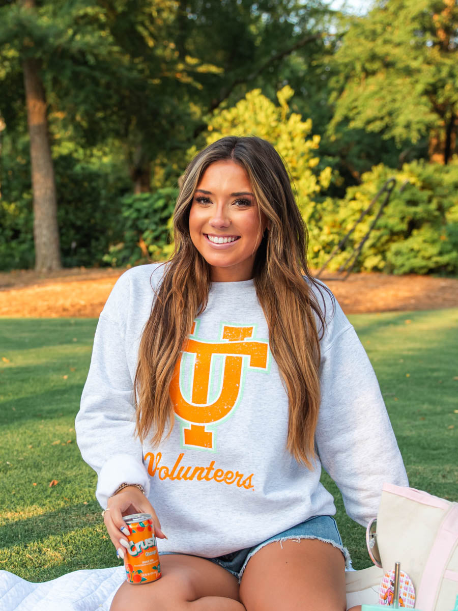Interlocking UT Volunteers Crew Sweatshirt