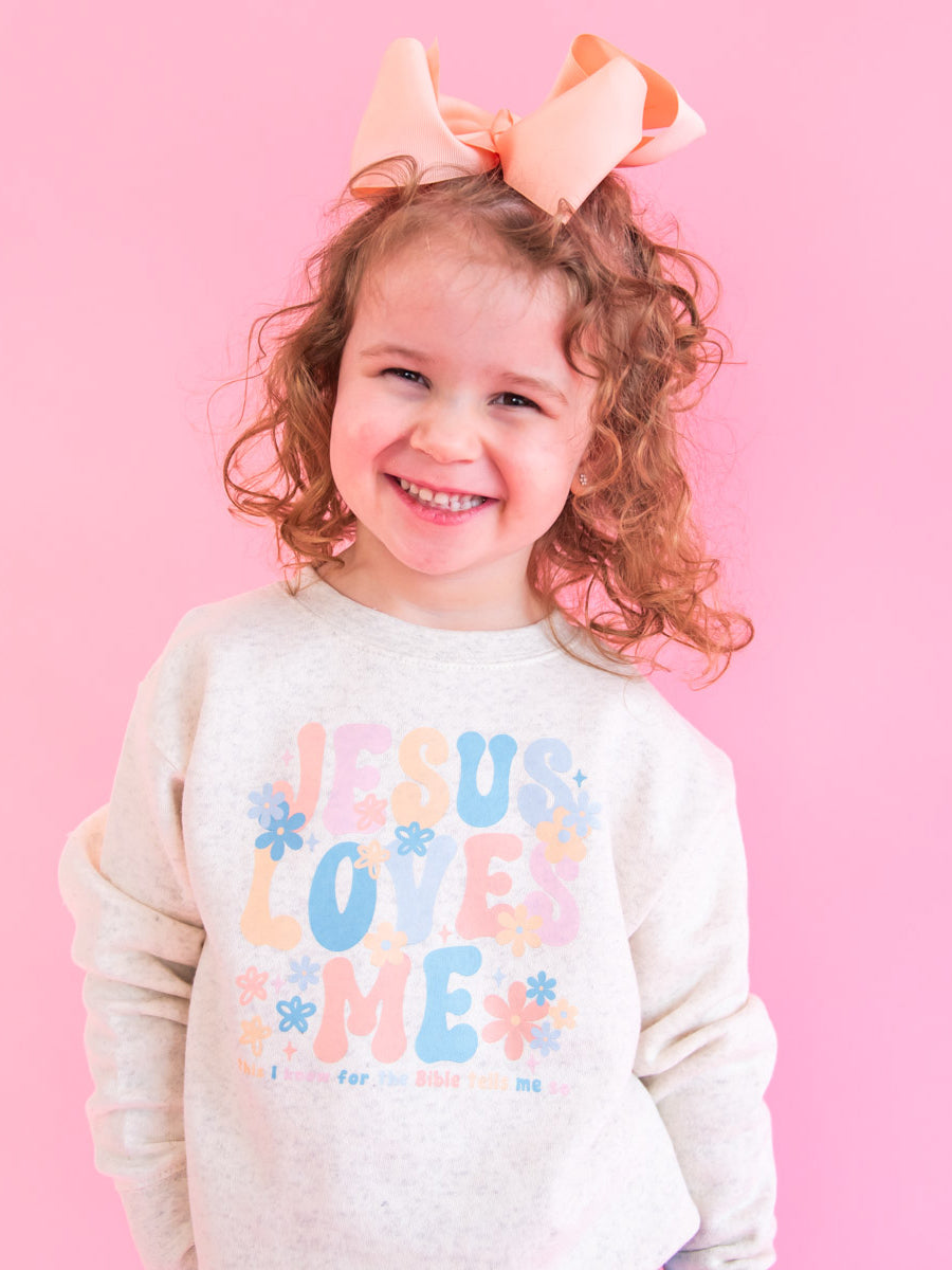 Jesus Loves Me Kids Sweatshirt