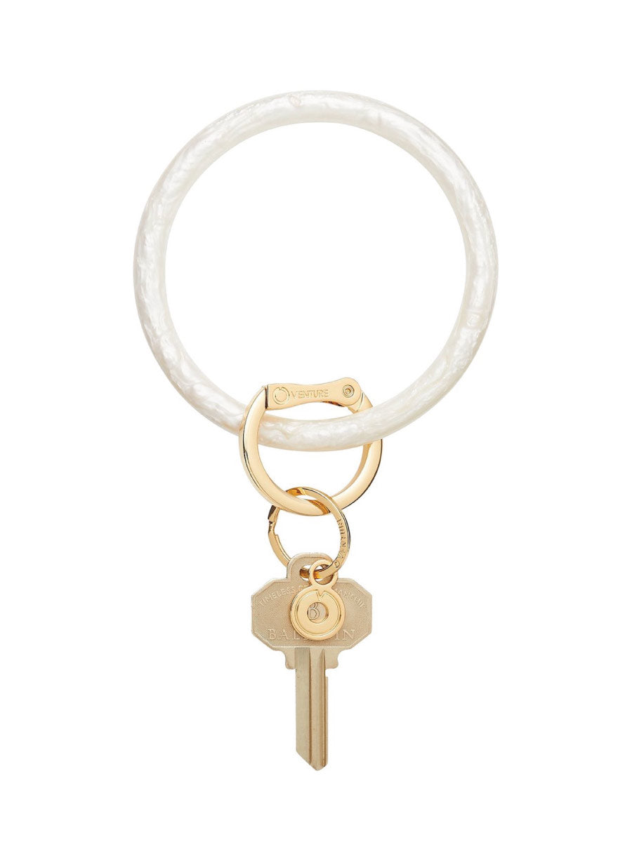 Oventure White Keyring