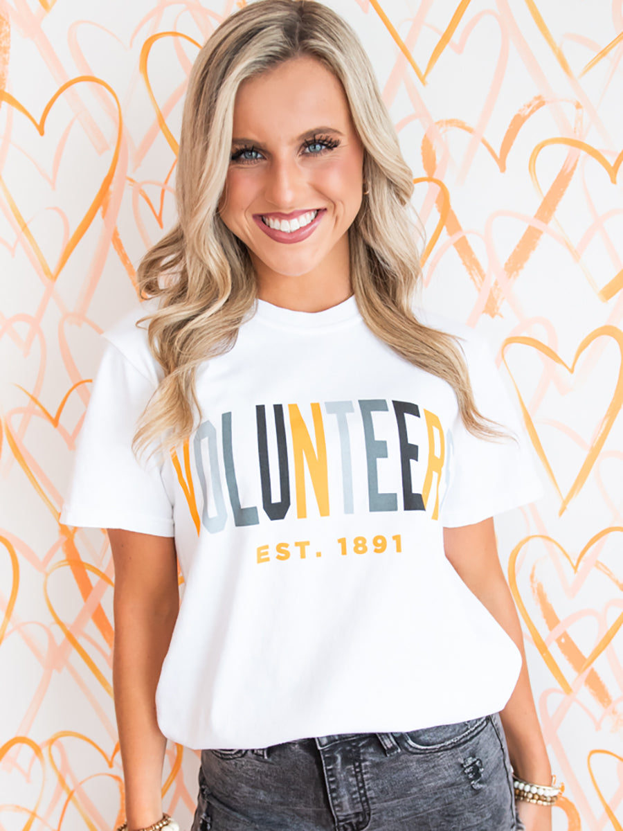 Multi-Colored Volunteers T-Shirt