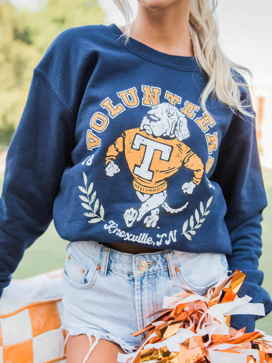 Navy Blue Volunteers Smokey Sweatshirt