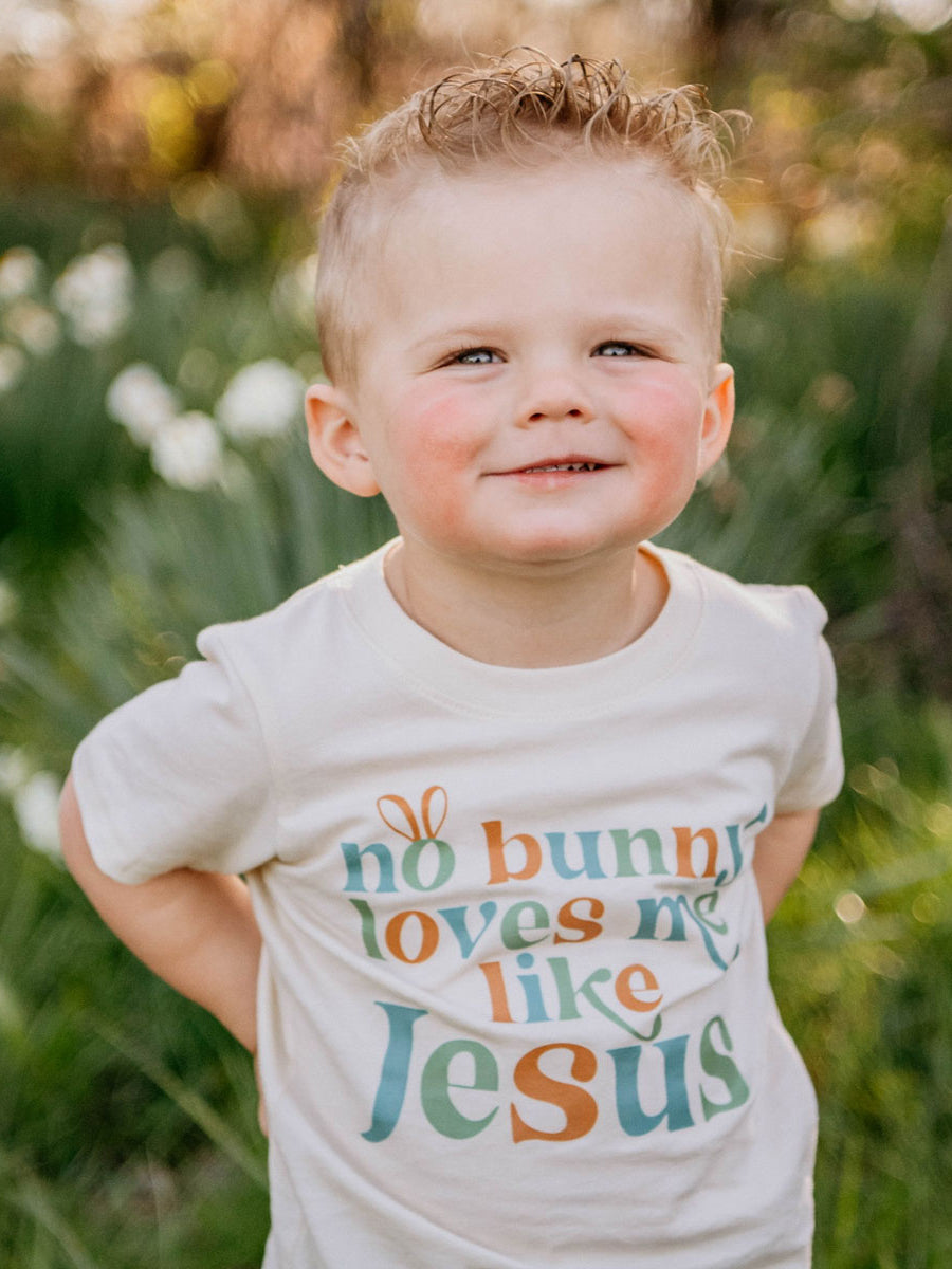 No Bunny Loves Me Like Jesus Short-Sleeve T-Shirt, Toddler & Youth