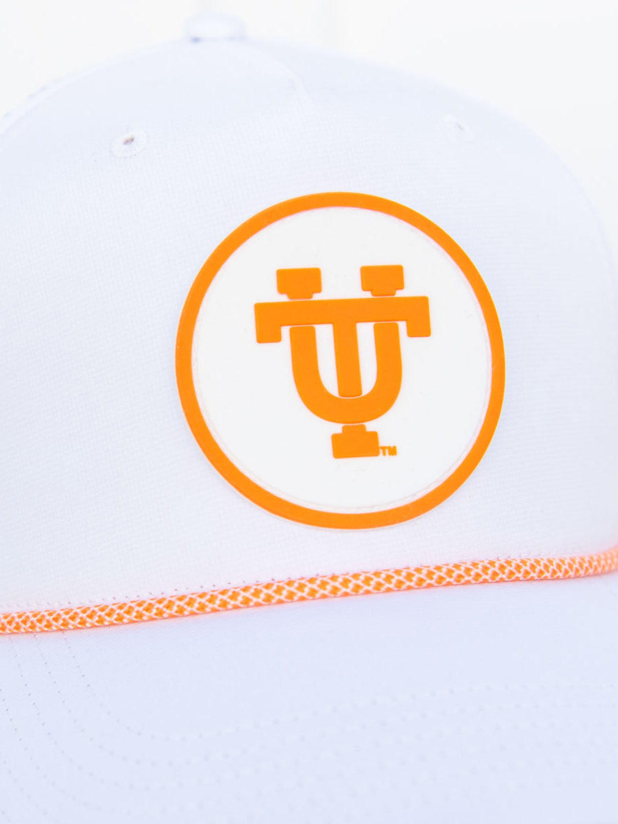 Orange UT Logo Closeup on Cap
