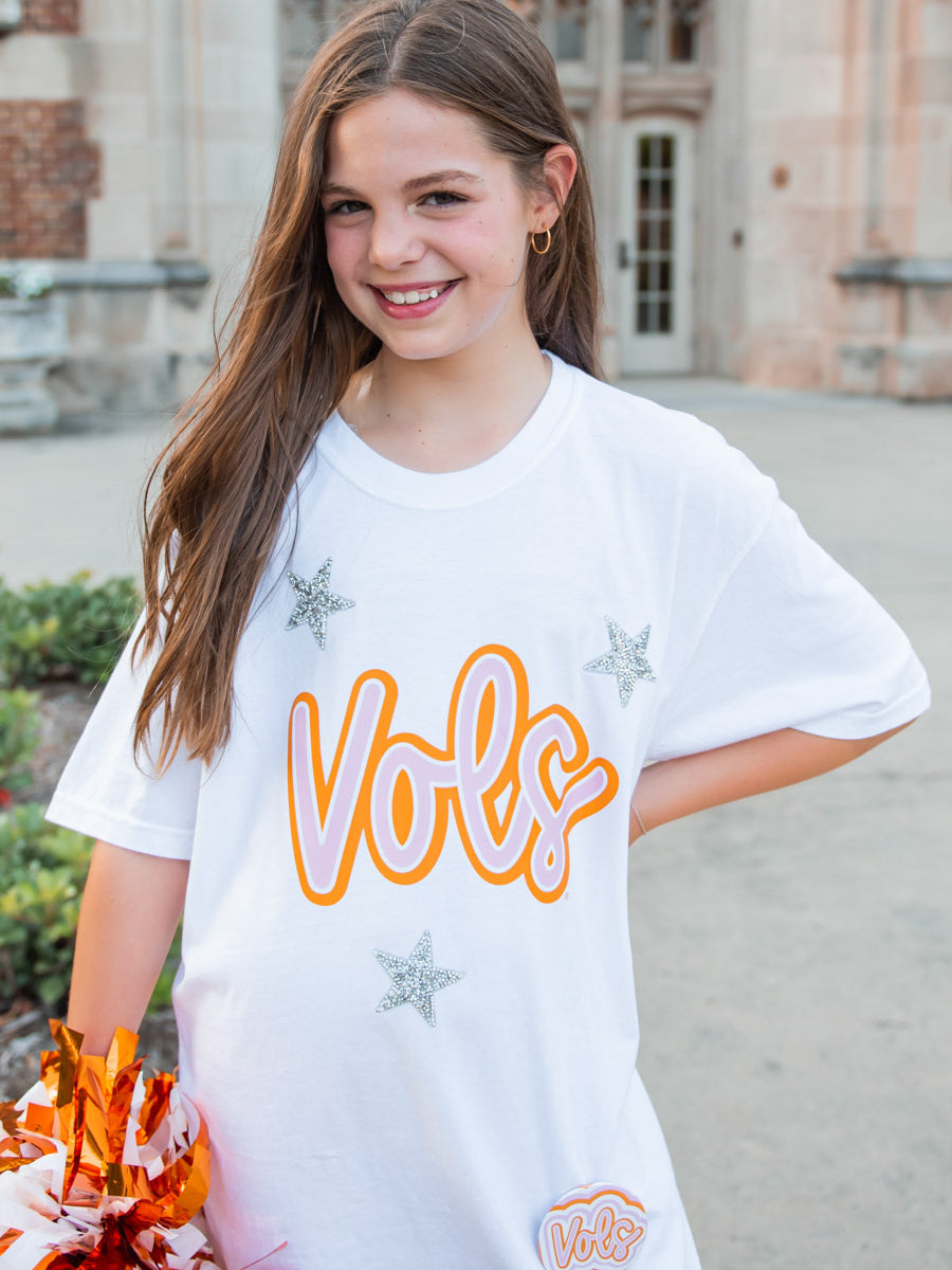 VOLS Tee with Shiny Stars