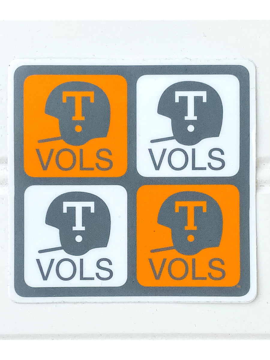 Football Time in Tennessee VOLS Sticker