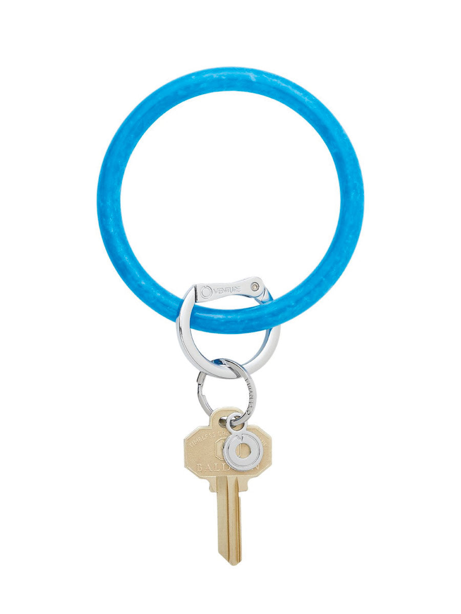 Peacock Blue Oventure Keyring