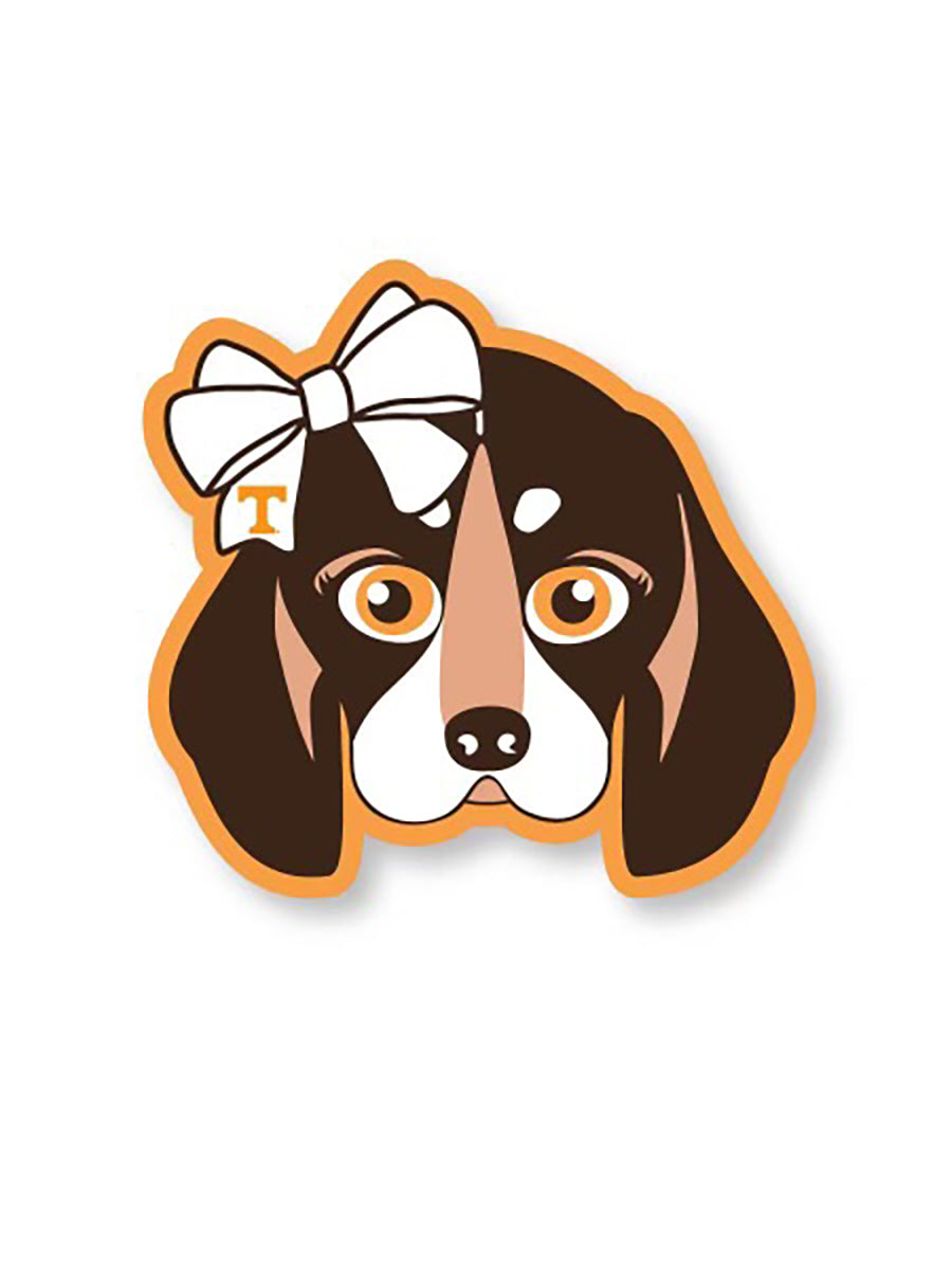 Tennessee Mascot Smokey's Girl Sticker