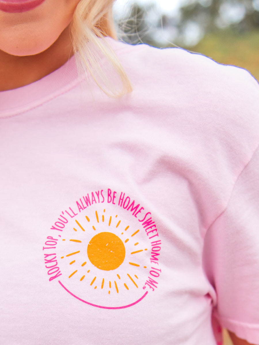 Home Sweet Home Pink Tee