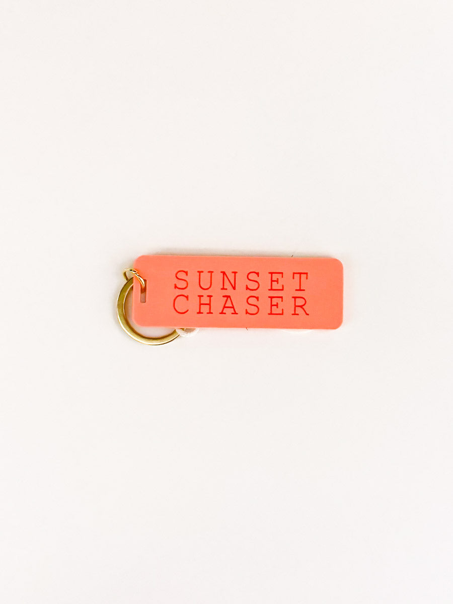 Acrylic Keychain w/ Key Ring