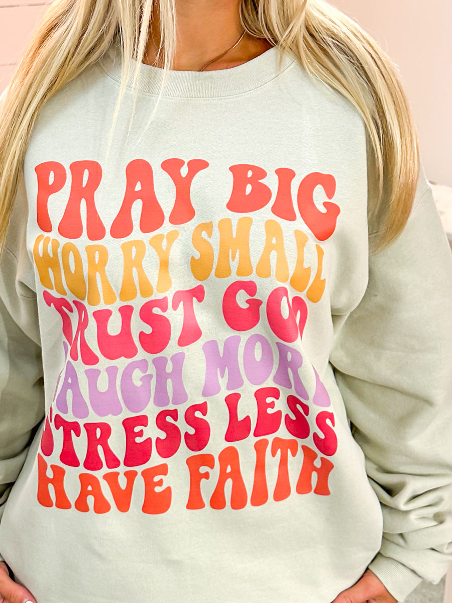 Colorful Faith-Based Women's Sweatshirt