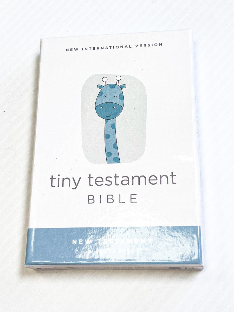 Tiny Testament Bible, Blue