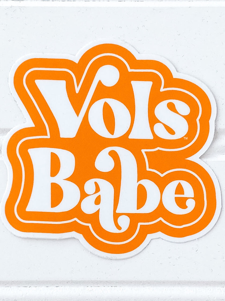 Vols Babe Orange Sticker