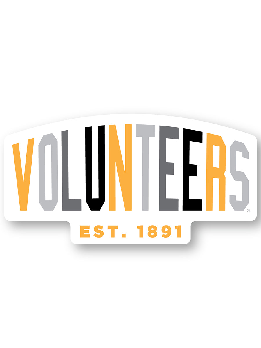 "Volunteers" 1891 Multi-Color Sticker